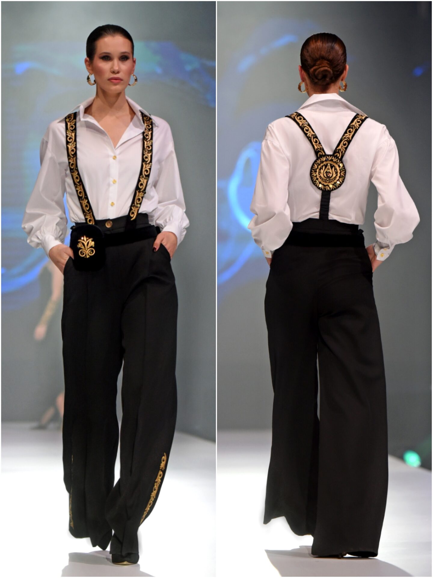 Suspenders GOLDwork EMBROIDERY Janja